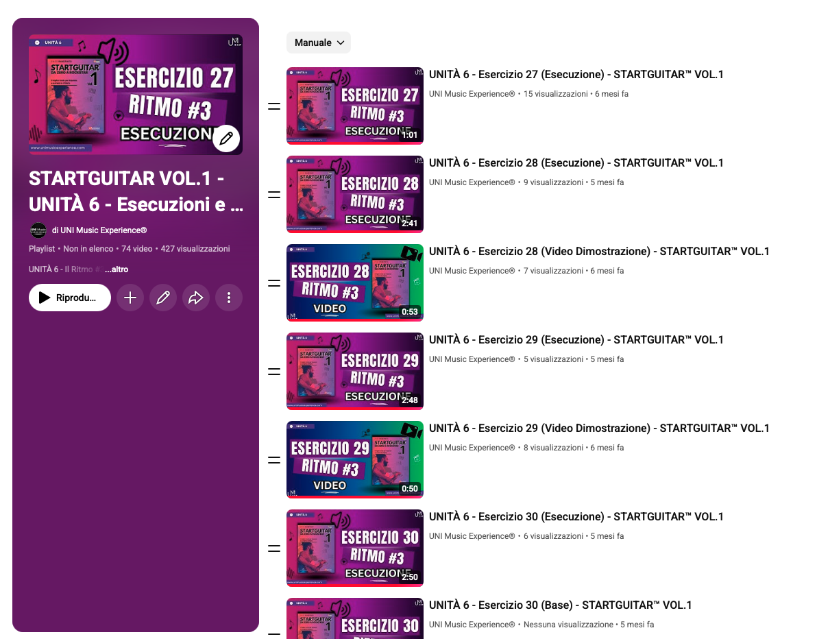 File audio e video Starguitar